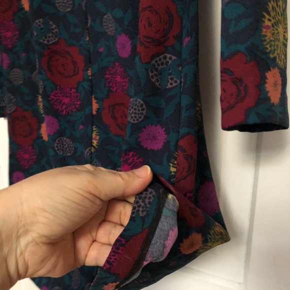 American Apparel Gia Crepe Floral Dress - Picture 2 of 3